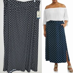 Terra & Sky 14‎ 0X Relaxed Maxi Skirt​
